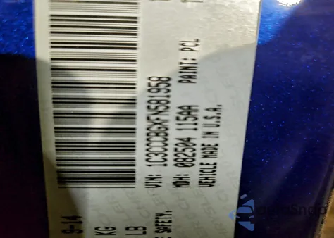 2015 Chrysler 200 S z USA, uszkodzony, nr VIN 581958